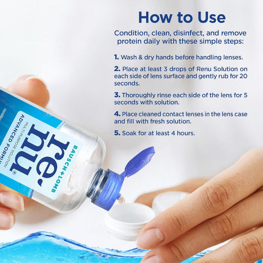Renu Advanced Formula Multi-Purpose Contact Lens Solution