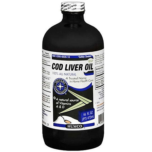 Humco Cod Fish Liver Oil 16 oz
