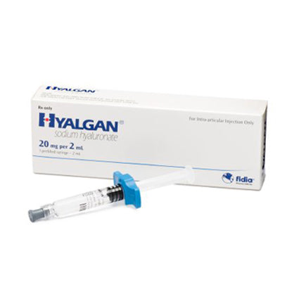 Hyalgan Osteoarthritis Knee Pain Relief Injections, Prefilled Syringes (Rx)