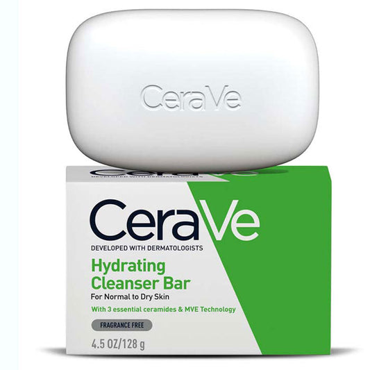 CeraVe Hydrating Cleansing Bar for Face and Body 4.5 oz