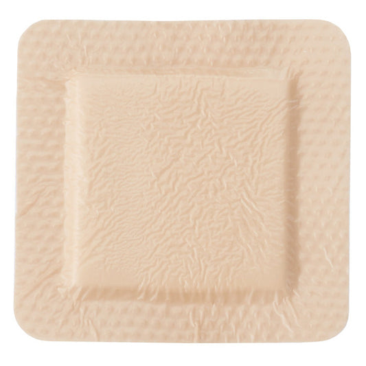 Hydrocellular Foam Wound Dressing with Silicone Adhesive Border, Sterile 4  x 4 (10/Box)