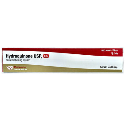 Hydroquinone Cream 4% Skin Lighting Cream (Dark Spot Cream) (Rx)
