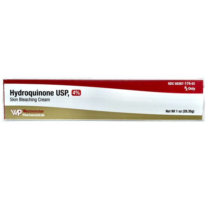 Hydroquinone Cream 4% Skin Lighting Cream (Dark Spot Cream) (Rx)