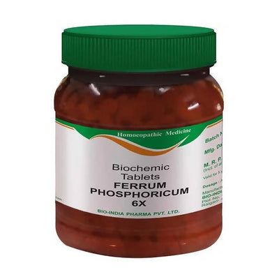 Bio India Homeopathy Ferrum Phosphoricum Biochemic Tablets