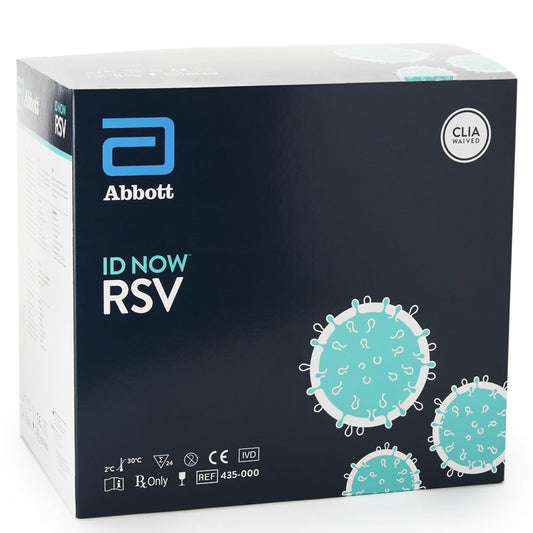 ID NOW RSV Rapid Testing Kit with Nasopharyngeal Swab Sampling, 24 Test Per Box