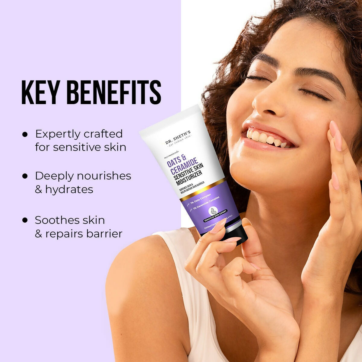 Dr. Sheth's Oats & Ceramide Sensitive Skin Moisturizer