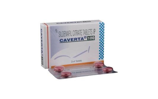 Caverta 100 mg (4 Tablets)