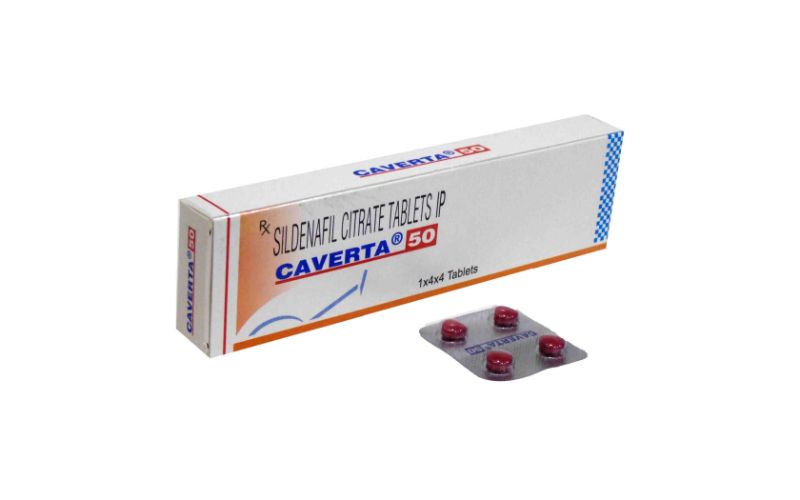 Caverta 50 mg (4 Tablets)