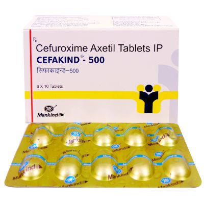 Cefakind 500 mg (30 Tablets)