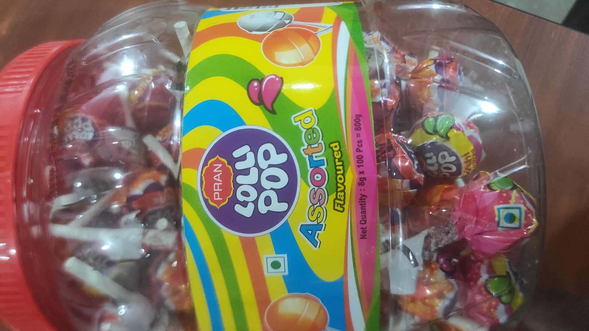 PRAN Lollipop Assorted 100G