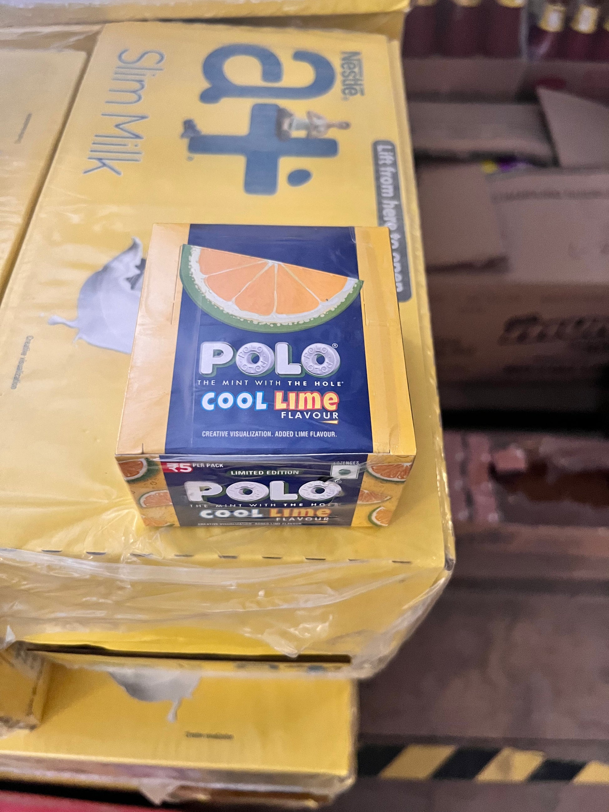 100x Polo Cool Lime Flavor - 11g (Pack of 100)