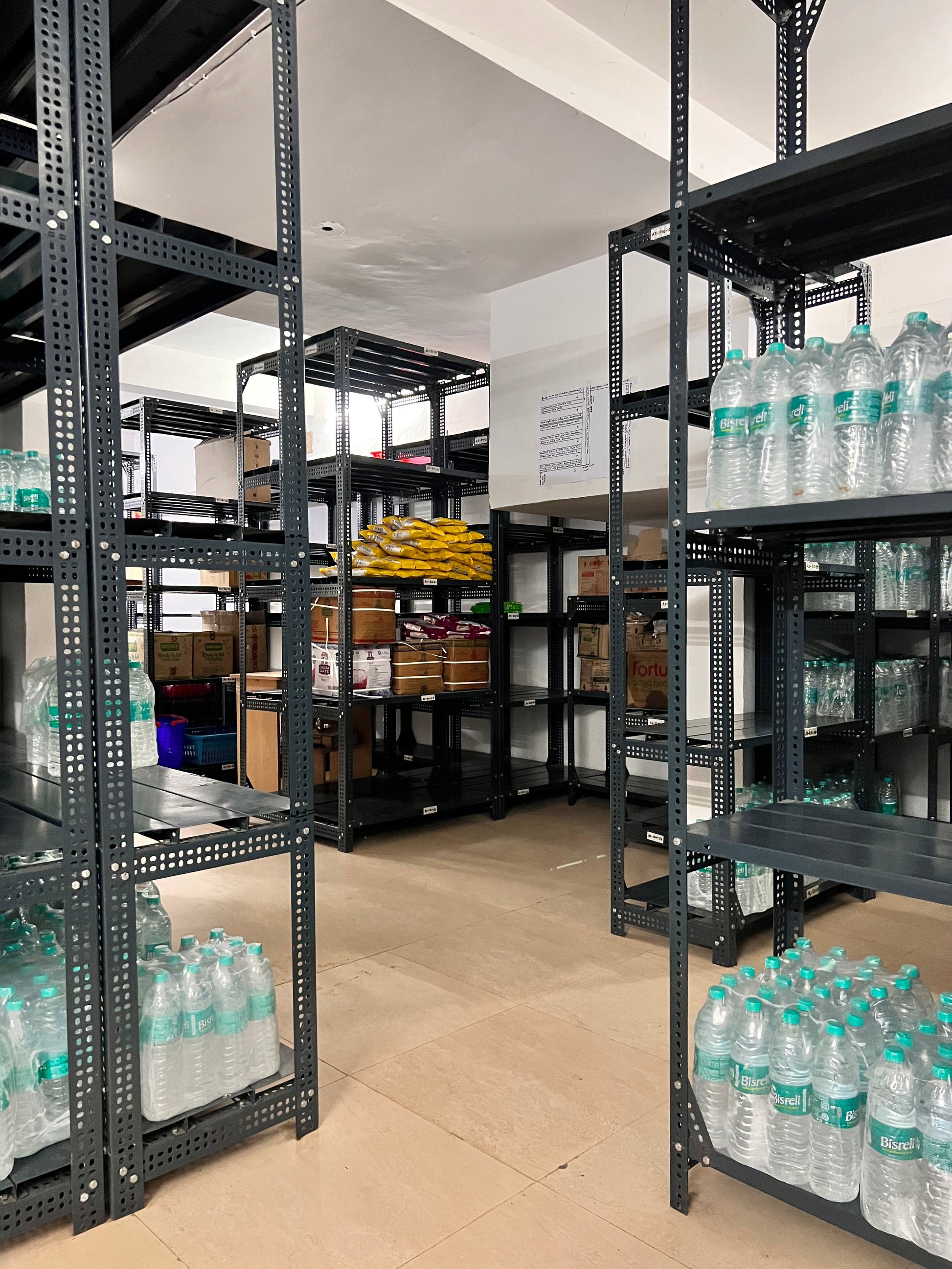 900 KG Capacity Heavy Duty Section Panel Iron Rack