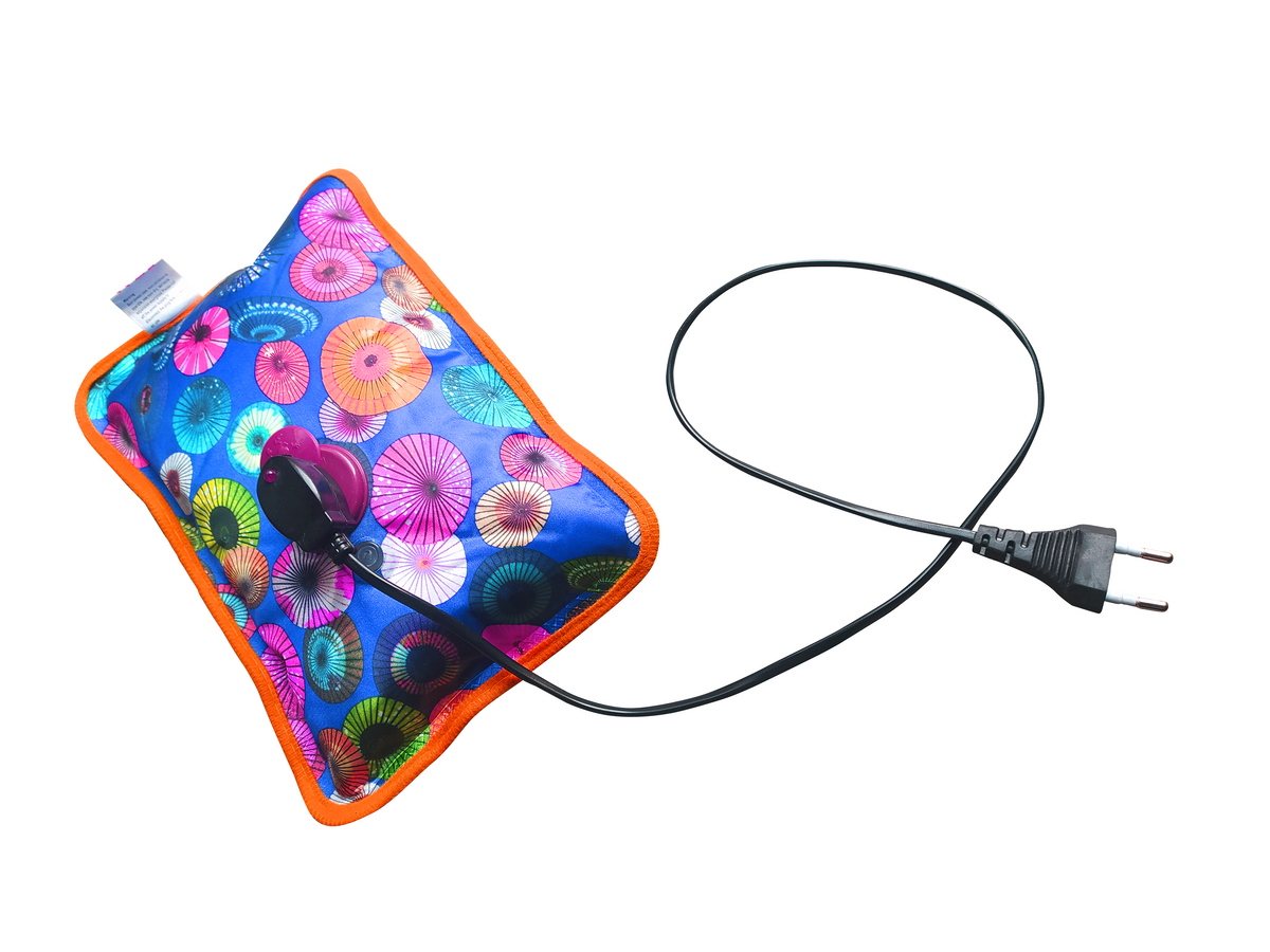 Electric Heating Pad 1 L Hot Water Bag with Power Cable