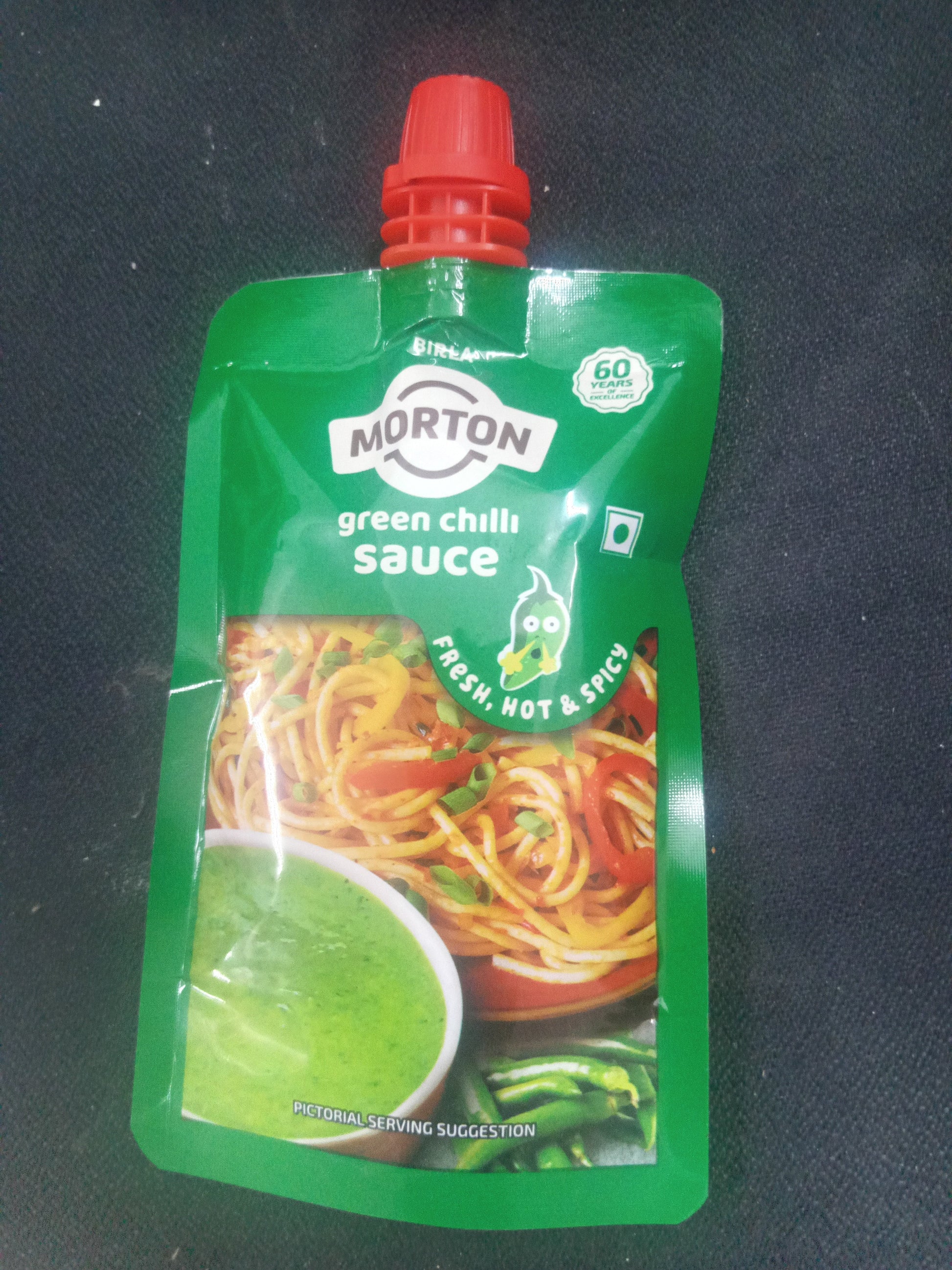 Morton Green Chilli Sauce, 90 GM