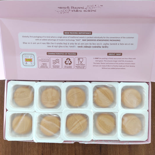 Das Pendawala Gokul Peda (Cow Milk) – 500 gms | Premium Milk Sweets | Individually Packed for Freshness