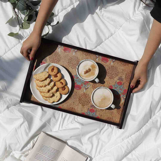 Casablanca Damask Motif Tray - Medium