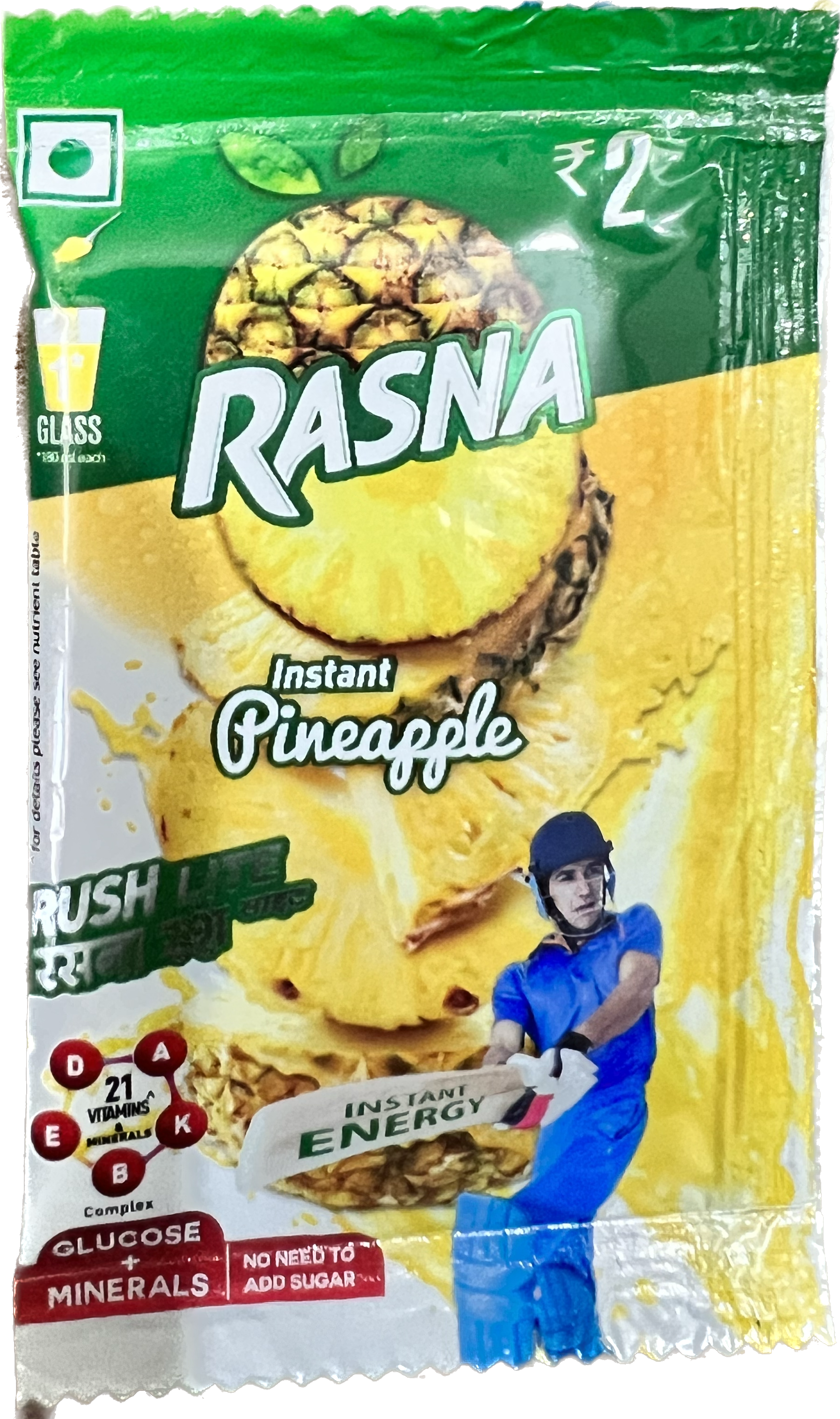 Rasna Instant Pineapple, 3.5g