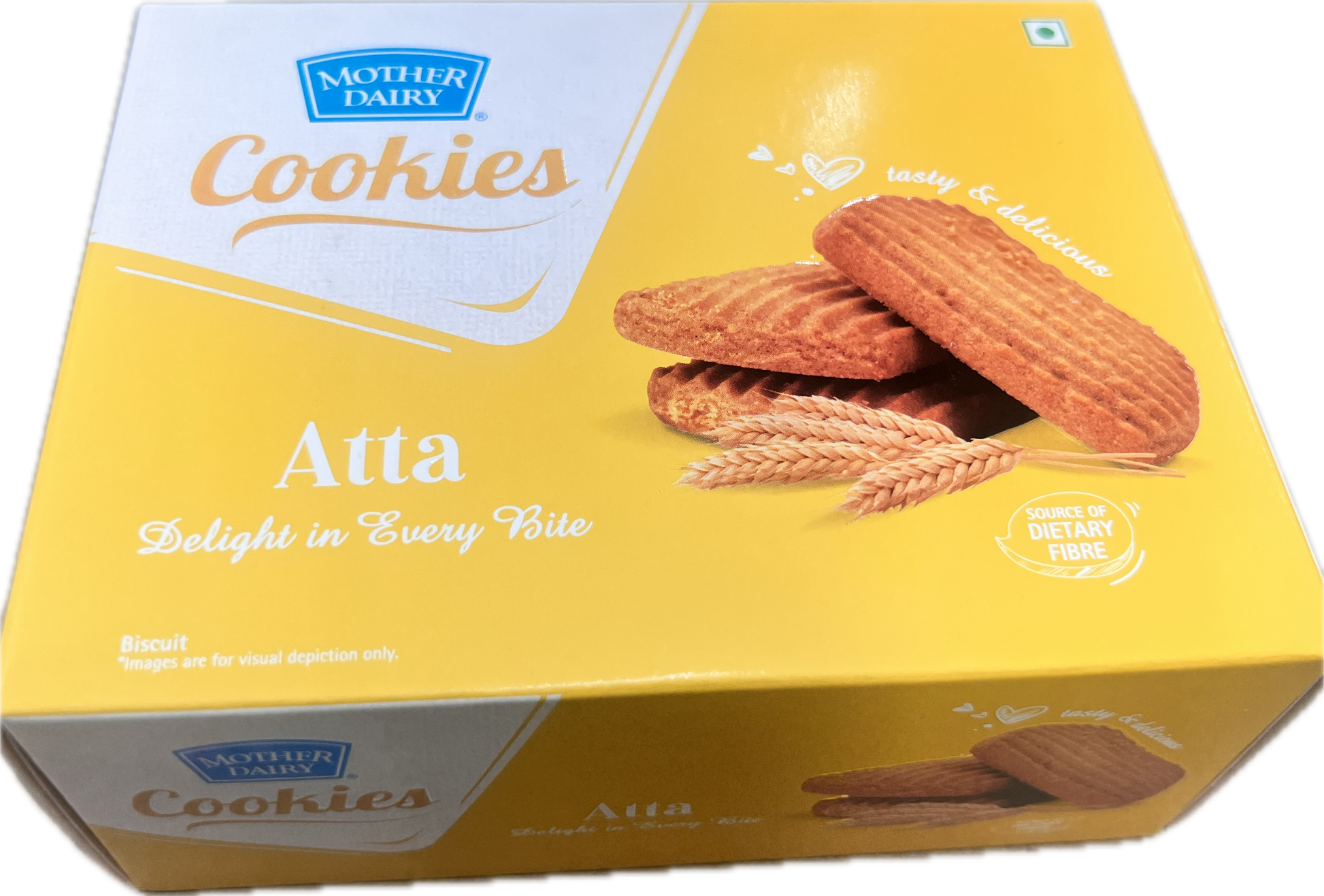 4x Mother Dairy Atta Cookies - 150g - Pack of 4