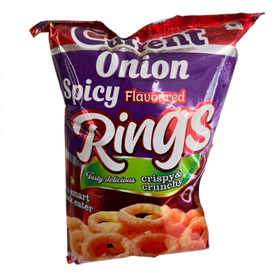 25x Current Onion Spicy Rings - 50g - Pack of 25