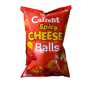 25x Current Cheese Ball Spicy - 60g - Pack of 25