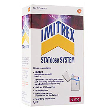 IMITREX STATdose Kit (Sumatriptan Succinate injection) Syringe System 6 mg/0.5 mL
