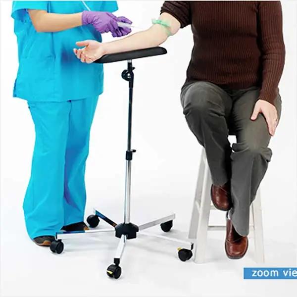 IV Arm Stand on Caster Wheels