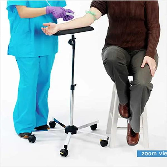 IV Arm Stand on Caster Wheels