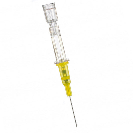 IV Catheter Needle 24 g x 0.75 Inch Introcan Safety Straight by B Braun