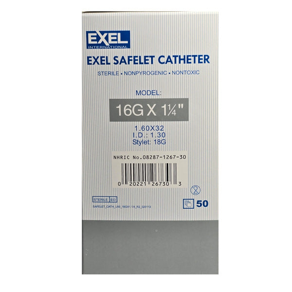 IV Catheter Needles by Exel, 50 Per Box