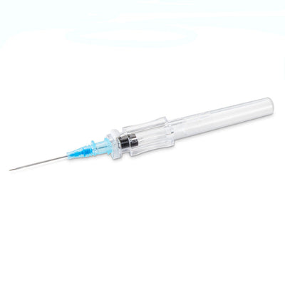 IV Catheters  22 gauge x 1" Prevent R Shielded with Button Retracting Safety Needle, 50/Box