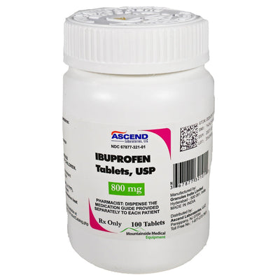 Ibuprofen 800 mg Tablets by Ascend Laboratories 100 Count (Rx)