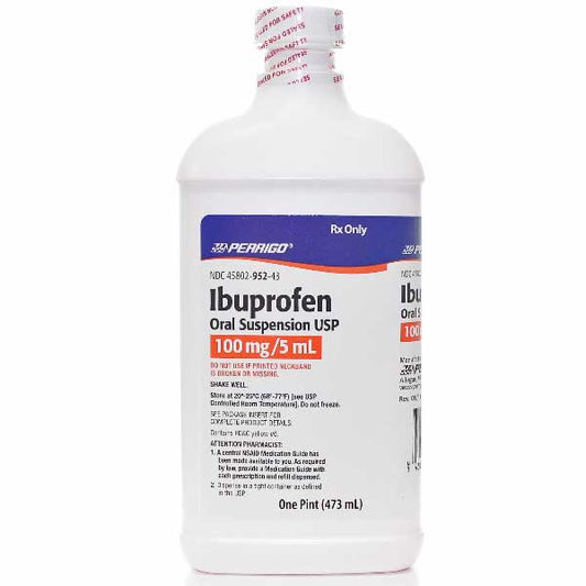 Ibuprofen Oral Suspension Liquid 100 mg / 5 mL by Padagis