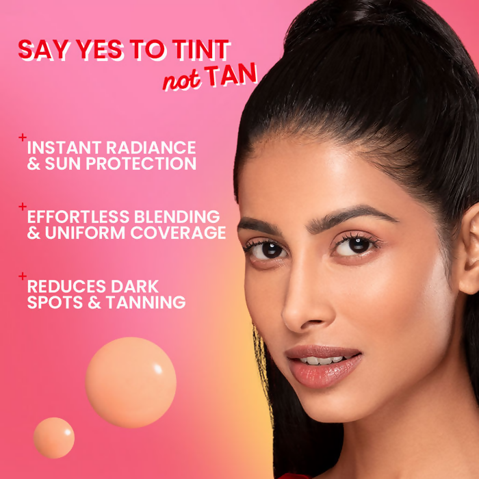 Dot & Key Strawberry Dew Tinted Sunscreen SPF 50+ PA++++ - 02 Warm Ivory