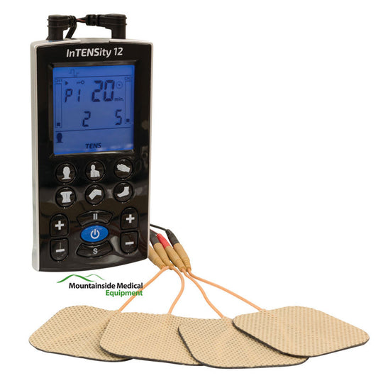 InTENSity 12 Digital Nerve Stimulation TENS Unit With Rechargeable Battery with 12 Pre-Set Programs