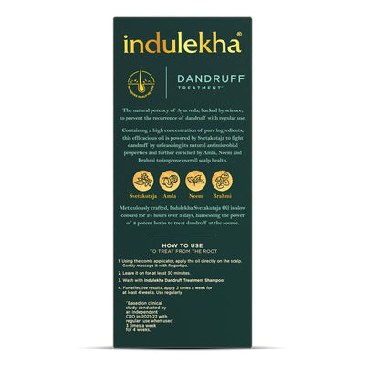 Indulekha Svetakutaja Oil for Dandruff Treatment