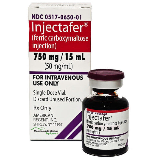 Injectafer Injection (Ferric Carboxymaltose) 750 mg/15mL Vial