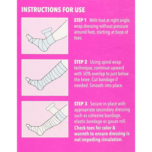 Unna Boot UnnaRite C Bandage with Zinc Oxide and Calamine for Compression Therapy