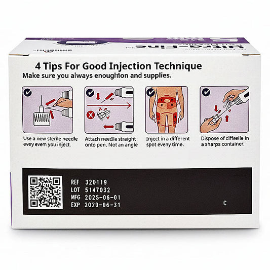 Insulin Pen Needles Ultra-Fine 31 gauge x 5mm (100/box) BD 320119