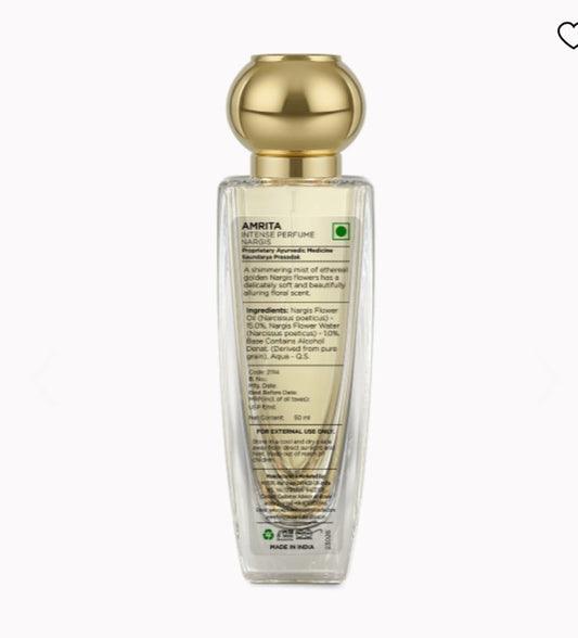 Intense Perfume Amrita - Golden Nargis - 50 ML