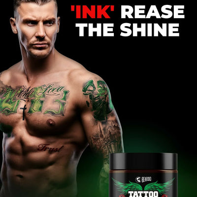 Beardo Tattoo Shiner Gel - Hydro Gel Heals & Maintains Tattoo Ink