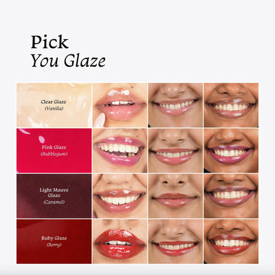 Foxtale Brightening SPF 30 Lip Balm - Clear Glaze (Vanilla), Brightens Lips, Reduces Pigmentation