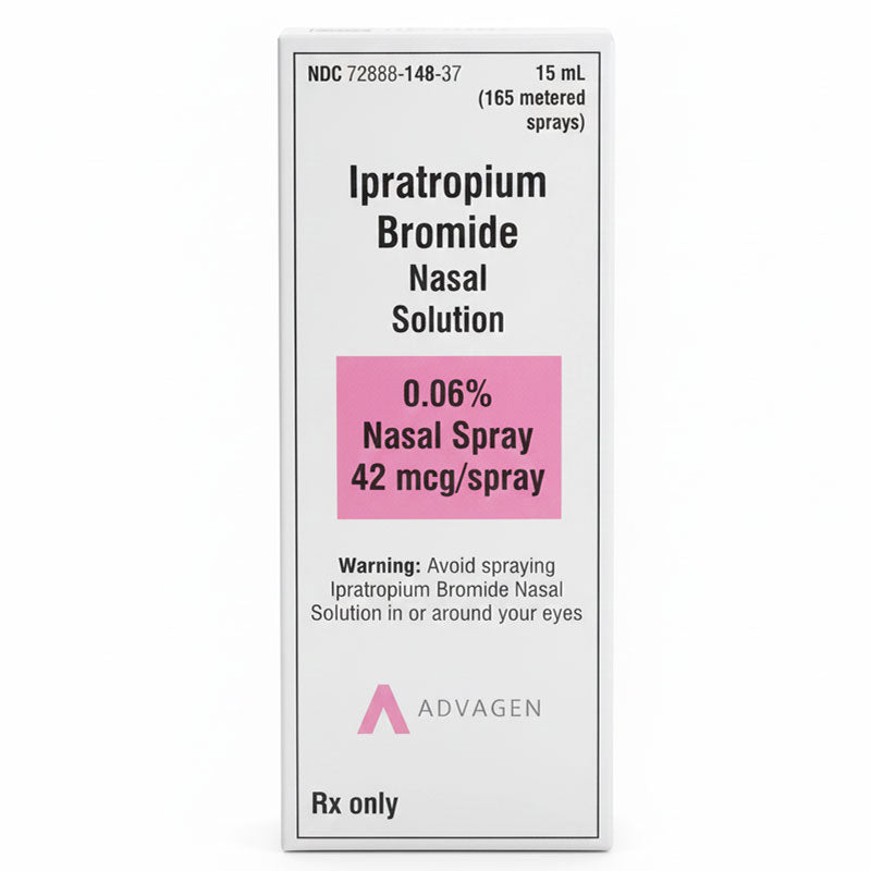 Ipratropium Nasal Spray (Bromide )0.06% Solution 15 mL (165 Metered Sprays)