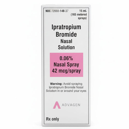 Ipratropium Nasal Spray (Bromide )0.06% Solution 15 mL (165 Metered Sprays)