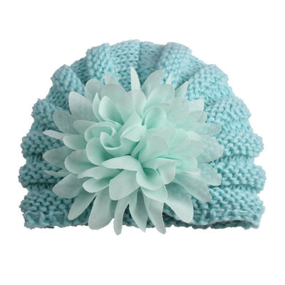 BabyMoon Baby Knitted Flower Cap
