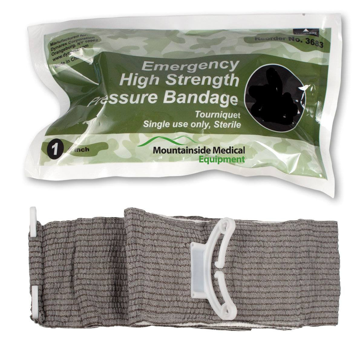 Israeli Bandage Trauma Dressing, Emergency High-Strength Combat Bandage, Sterile 4" or 6"