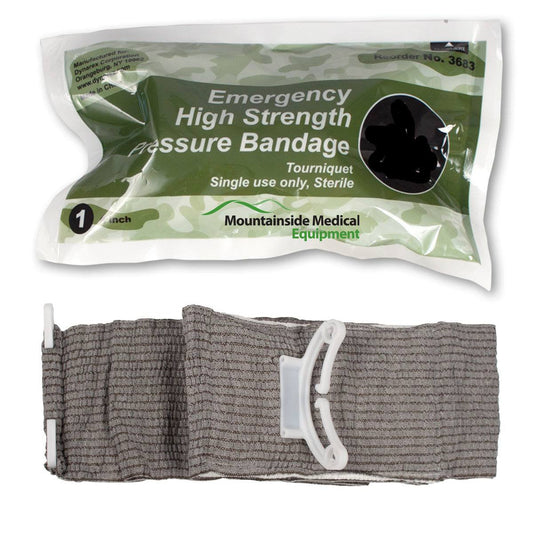 Israeli Bandage Trauma Dressing, Emergency High-Strength Combat Bandage, Sterile 4" or 6"