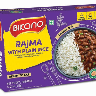 Bikano Rajma with Plain Rice