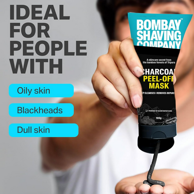 Bombay Shaving Company Activated Charcoal Peel Off Mask