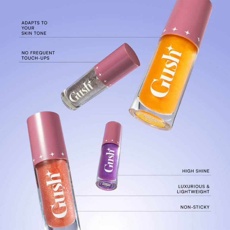 Gush Beauty H-Inched Transformative Glossy Lip Tint - Honey Melt