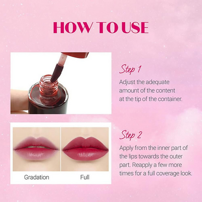 Etude House Dear Darling Water Gel Lip And Cheek Tint Lipstick - 02 Cherry Ade